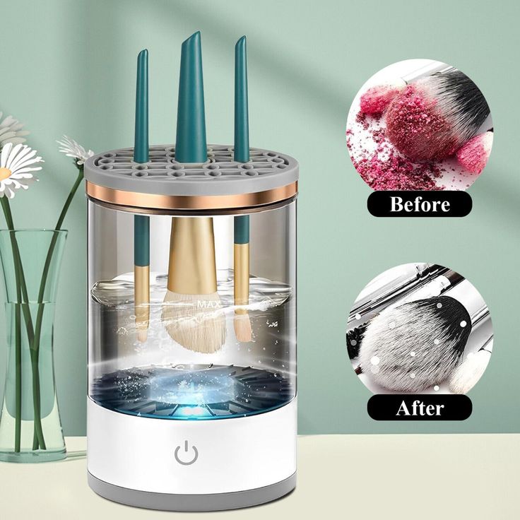 Automatic Electric Makeup Brush Cleaner Rechargeable