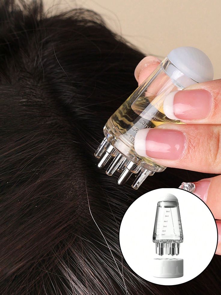 Scalp Oil Applicator -Portable Hair Massage Comb For Serum -Hair Care Tool